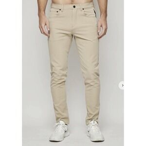 FOURLAPS Men Pants 36x32 Traverse Athletic Fit Khaki Pants Trending